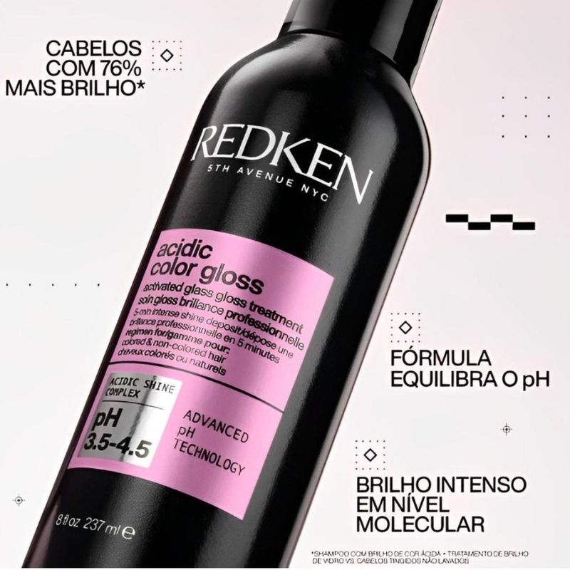 Redken Acidic Color Gloss Tratamento Capilar - 237ml