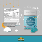 Kit 2 Melatonina Gummy 60 Gomas - Sabor Frutas Vermelhas Sunflower