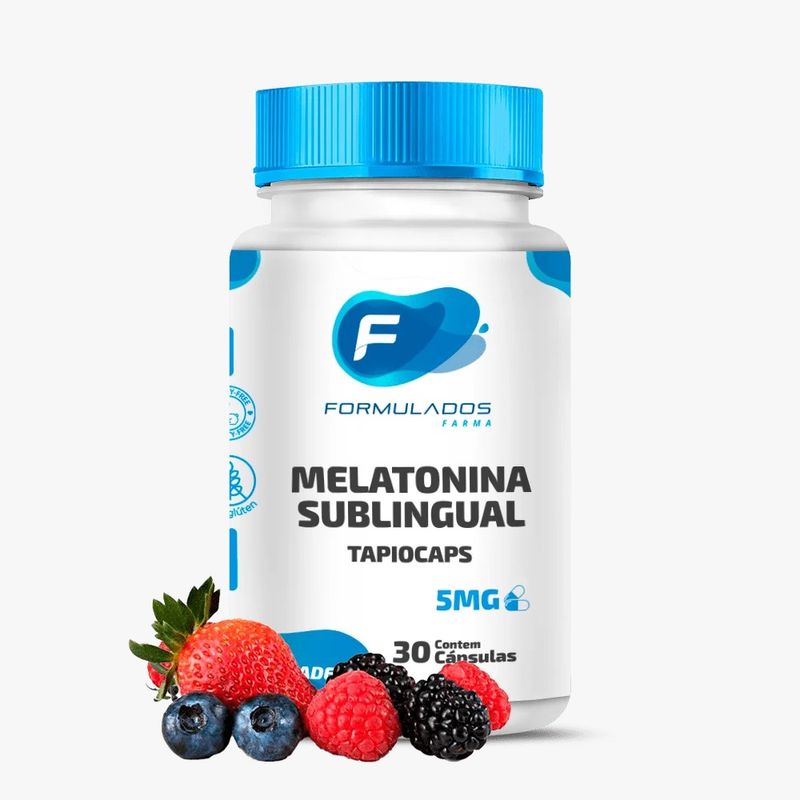 Melatonina Sublingual (Tapiocaps) 5mg - 30 Cápsulas