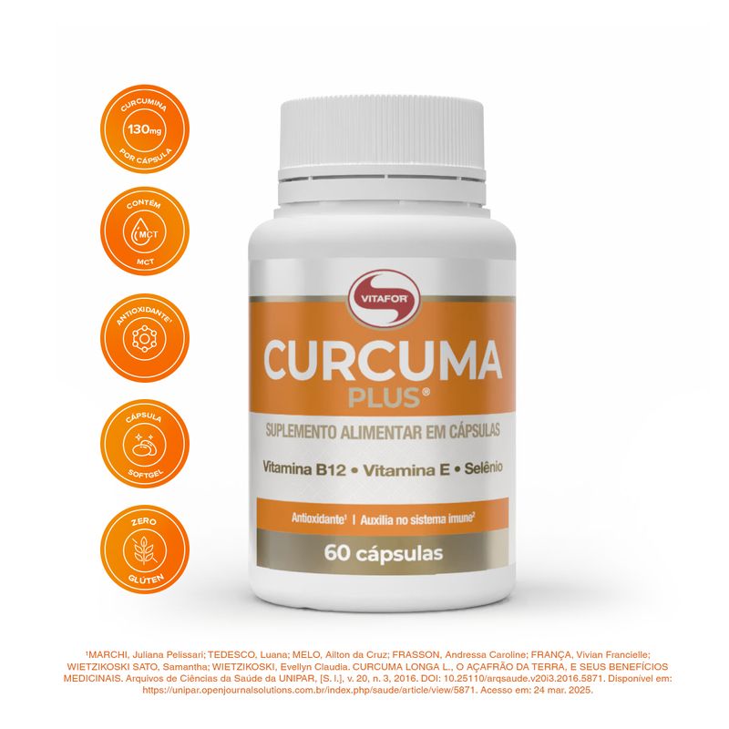 Curcuma 60 Caps - 1