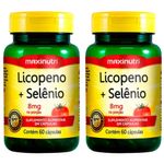 KIT 2X Licopeno + Selênio - 60 cápsulas - Maxinutri