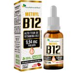 KIT Vitamina B12 Sublingual - Metilcobalamina UVA e Morango - Flora Nativa