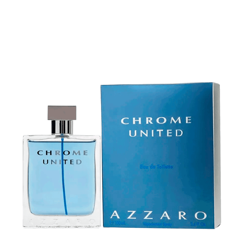Azzaro Chrome United Eau de Toilette - Perfume Masculino 100ml