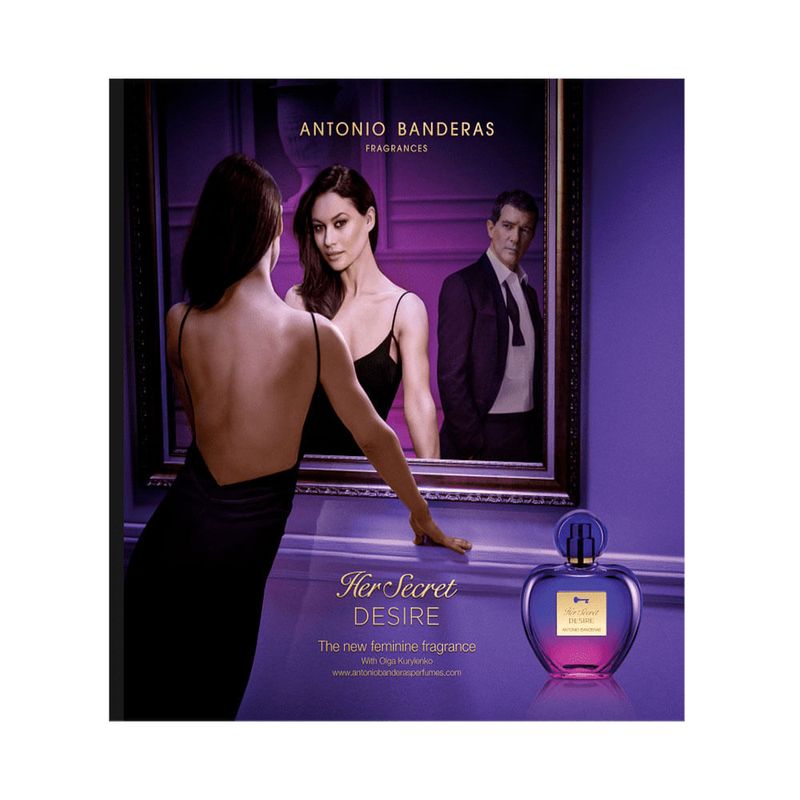 Banderas Her Secret Desire Eau de Toilette - Perfume Feminino 80ml