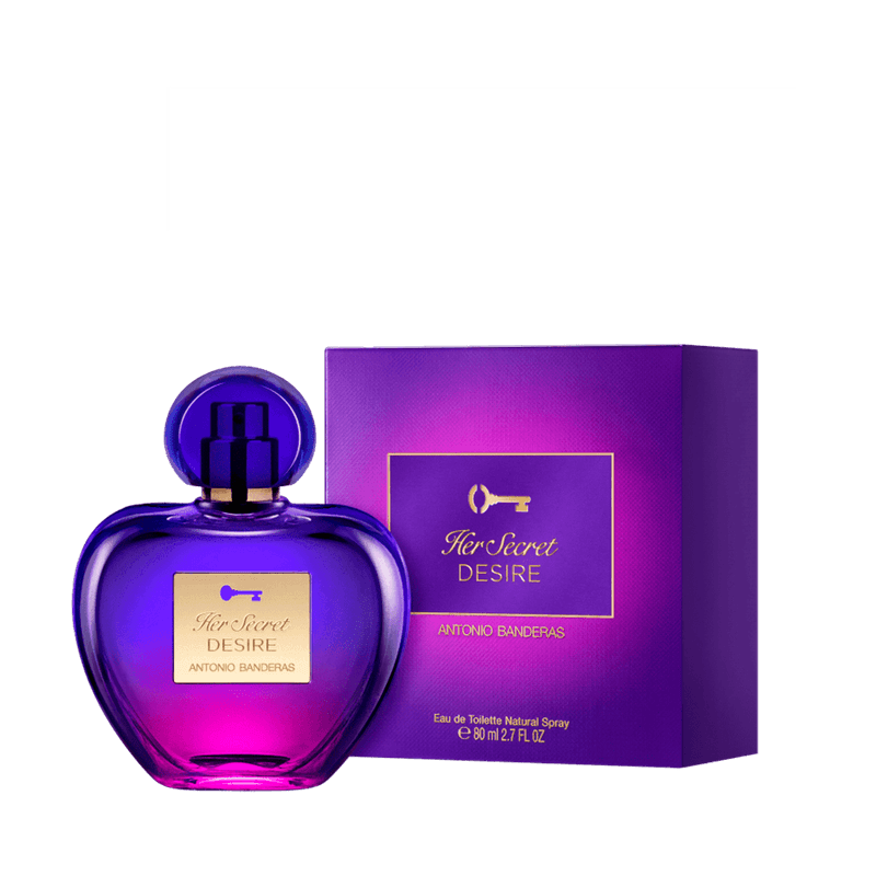 Banderas Her Secret Desire Eau de Toilette - Perfume Feminino 80ml