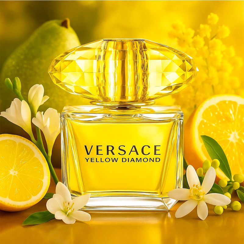 Versace Yellow Diamond - Eau de Toilette - Perfume Feminino 90ml