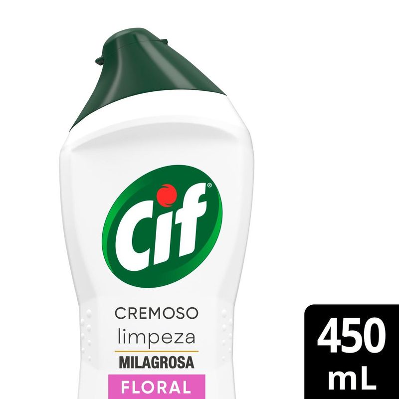 Saponáceo Cremoso Multiuso Cif - Floral Squeeze 450ml