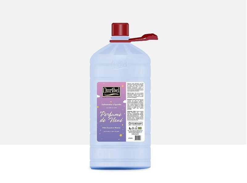 Sabonete Líquido Ouribel 1 Litro - Perfume de Nenê