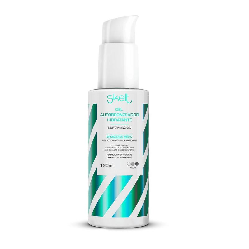 Skelt Gel Autobronzeador Hidratante 120ml