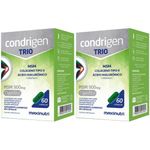 Kit 2x Condrigen TRIO (MSM, Colágeno Tipo 2, Ác Hialurônico, Vit C) - 60 Cápsulas - Maxinutri