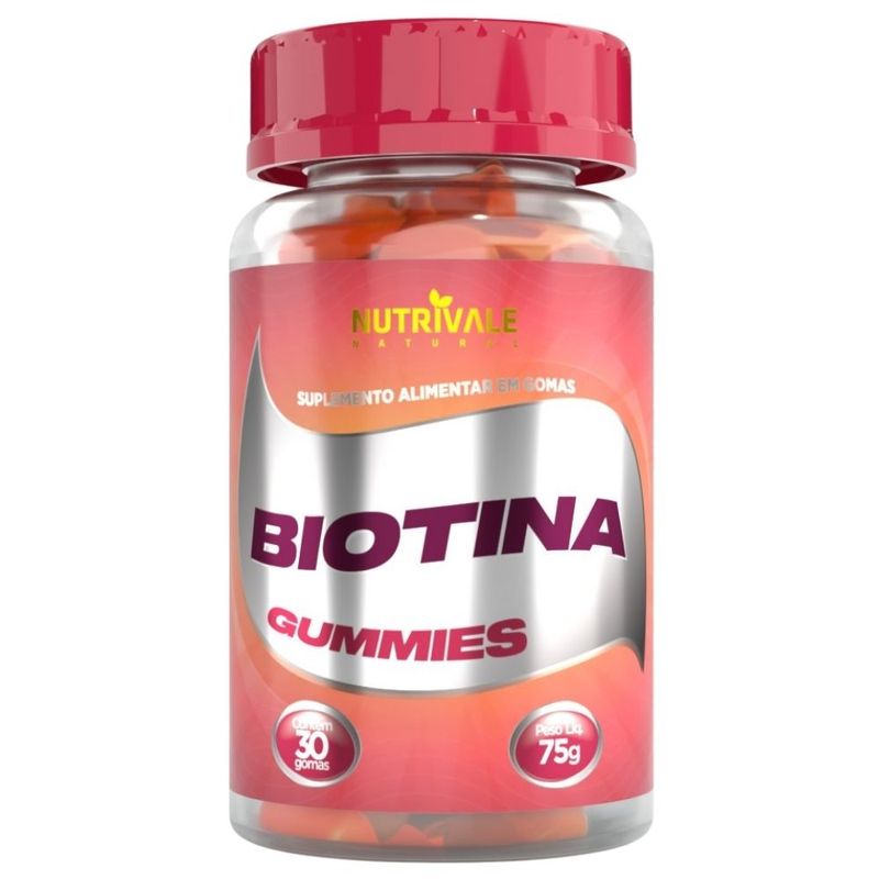 Biotina 45mcg Gummies - 30 Gomas Nutrivale