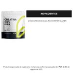 KIT 3X Creatina 100% Pura 250g - Natulha