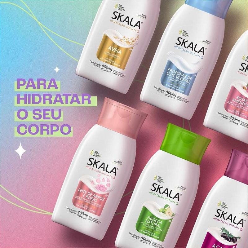 Hidratante Corporal Skala Aveia - 400ml
