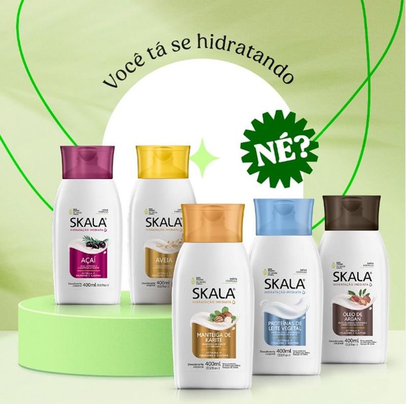Hidratante Corporal Skala Aveia - 400ml