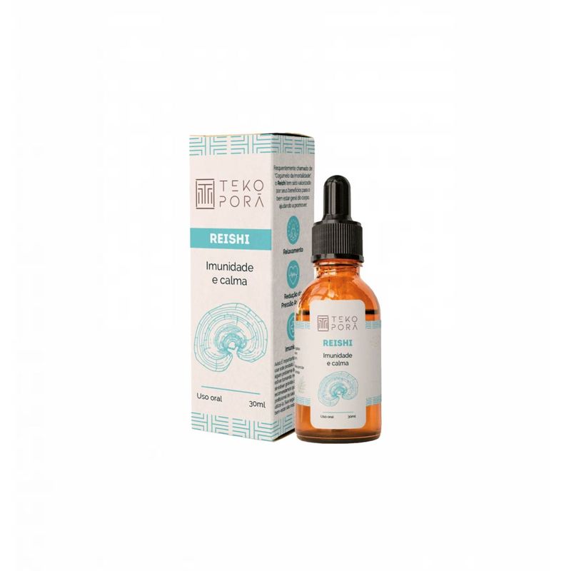 3x Extrato Reishi Teko Porã - Ganoderma Lucidum - 30ml cada