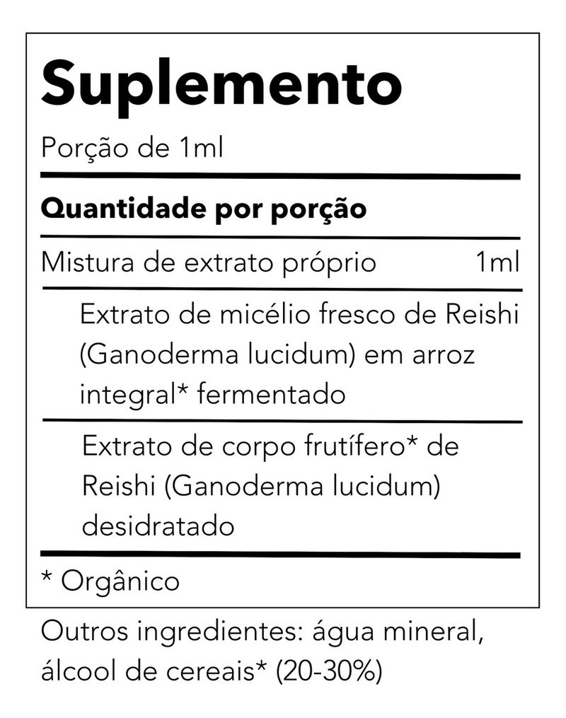 3x Extrato Reishi Teko Porã - Ganoderma Lucidum - 30ml cada