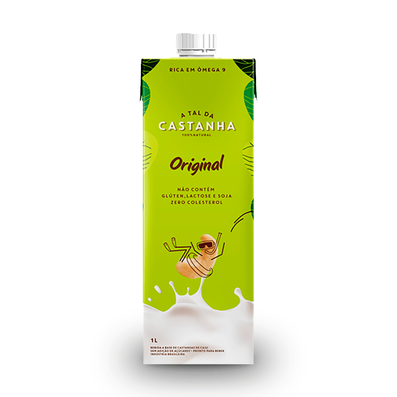 Bebida de Castanha de Caju Original - A Tal da Castanha 1L