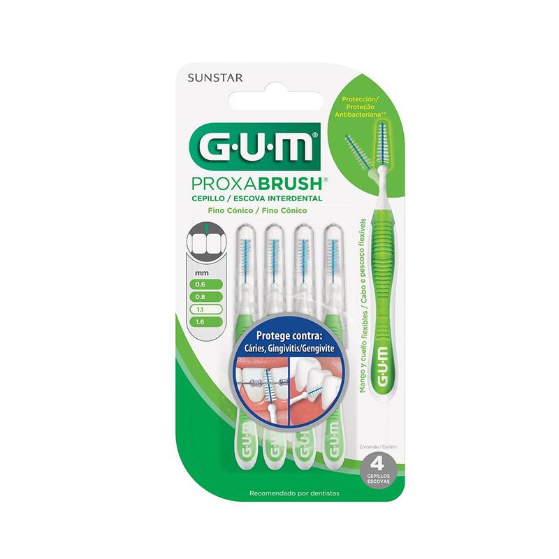 GUM - Escova Interdental Proxabrush - Fina 11mm