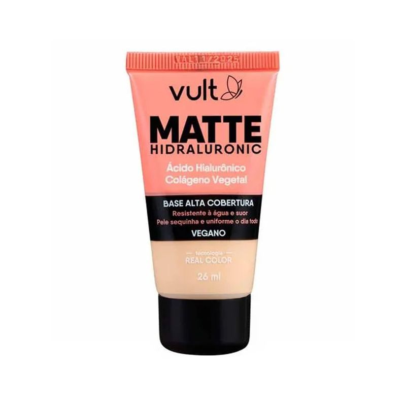 Vult - Base Líquida Hidraluronic Matte - V170 - 26ml
