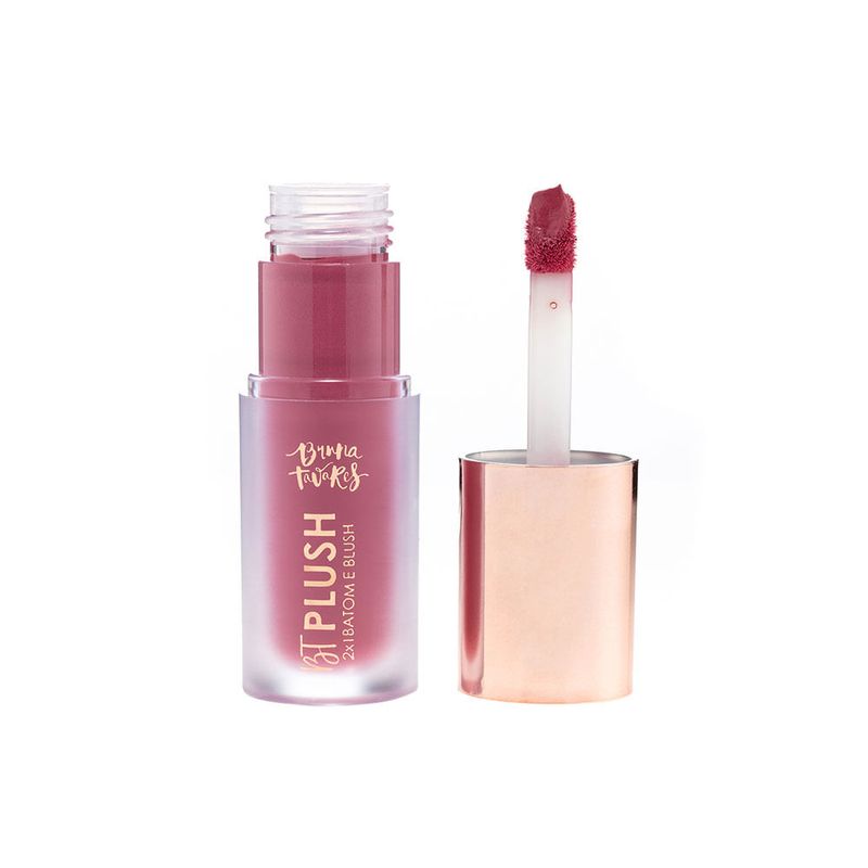 Bruna Tavares - Batom Mousse Semi Matte - BT Plush Bela - 6g