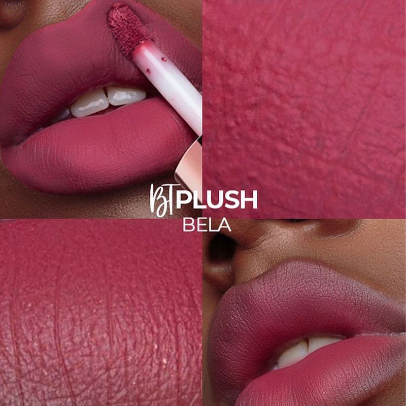 Bruna Tavares - Batom Mousse Semi Matte - BT Plush Bela - 6g