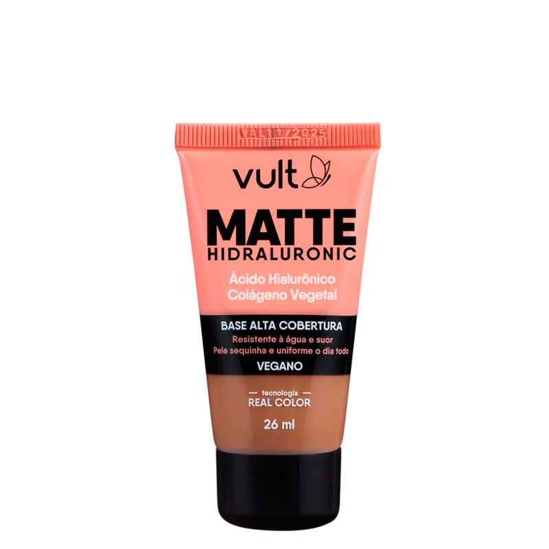 Vult - Base Líquida Hidraluronic Matte - V330 - 26ml