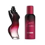 Shakira - Kit Perfume Dance Red Midnight Feminino - Eau de Toilette 80ml + Desodorante 150ml