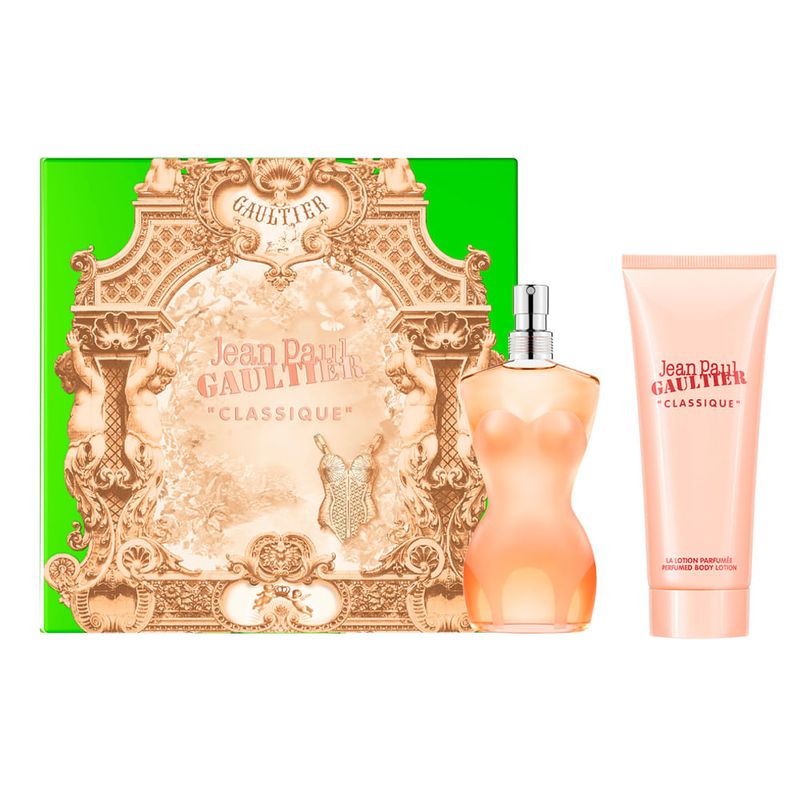 Jean Paul Gaultier - Kit Perfume Classique Feminino - Eau de Toilette 50ml + Loção 75ml