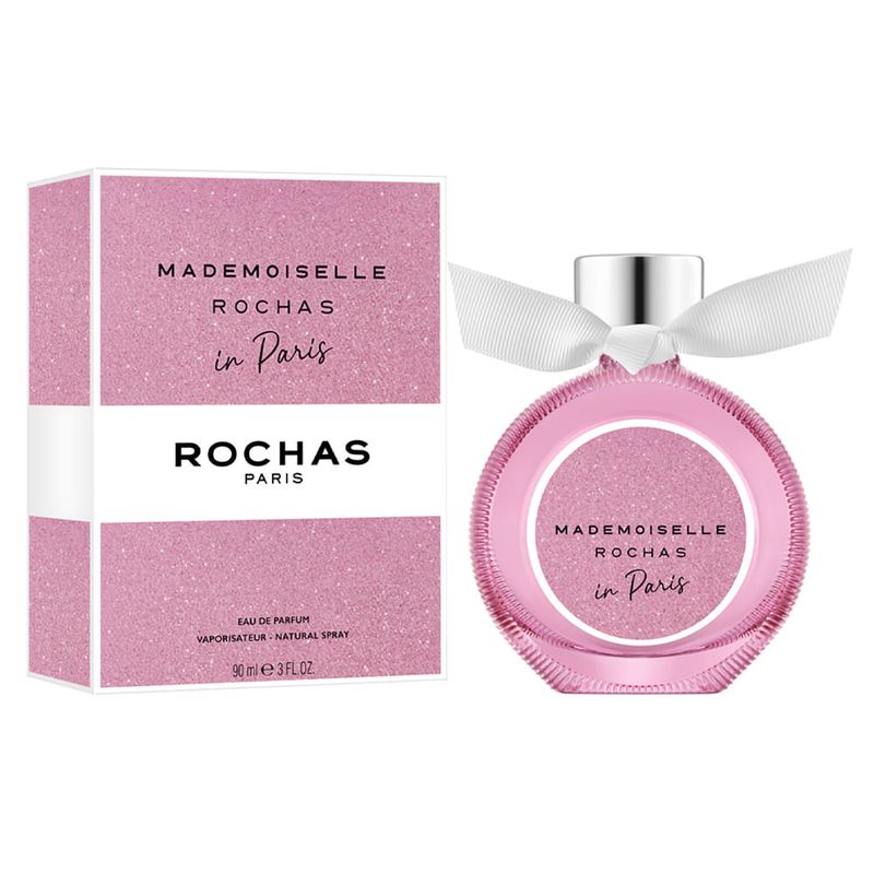 Perfume Rochas Mademoiselle in Paris Feminino - Eau de Parfum - 90ml