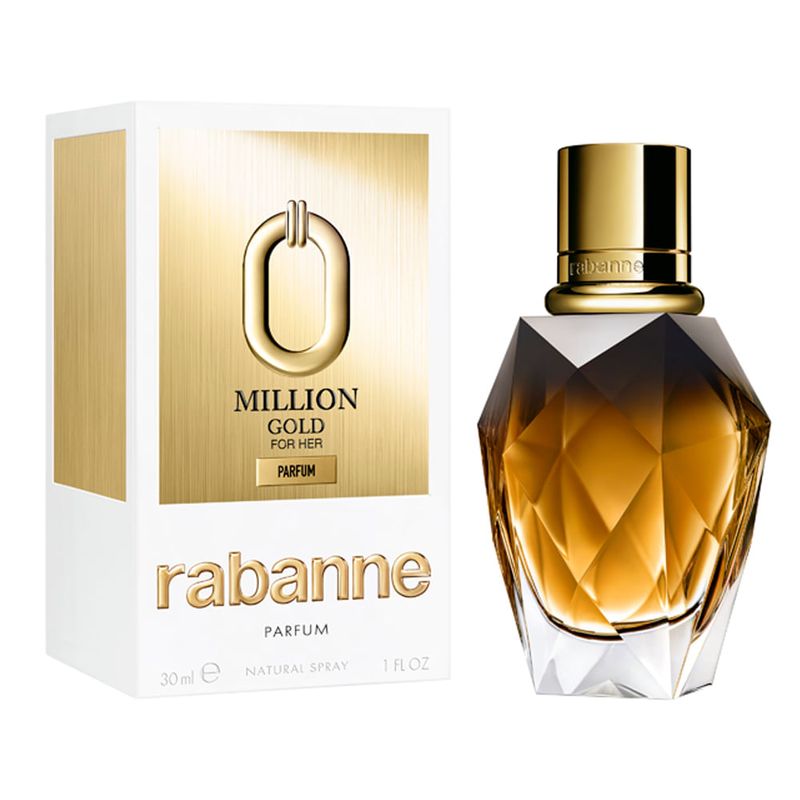 Perfume Rabanne Million Gold For Her Feminino - Parfum - 30ml
