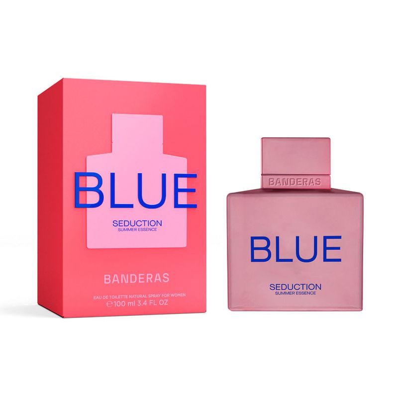 Perfume Banderas - Blue Seduction Summer Essence Feminino - Eau de Toilette 100ml