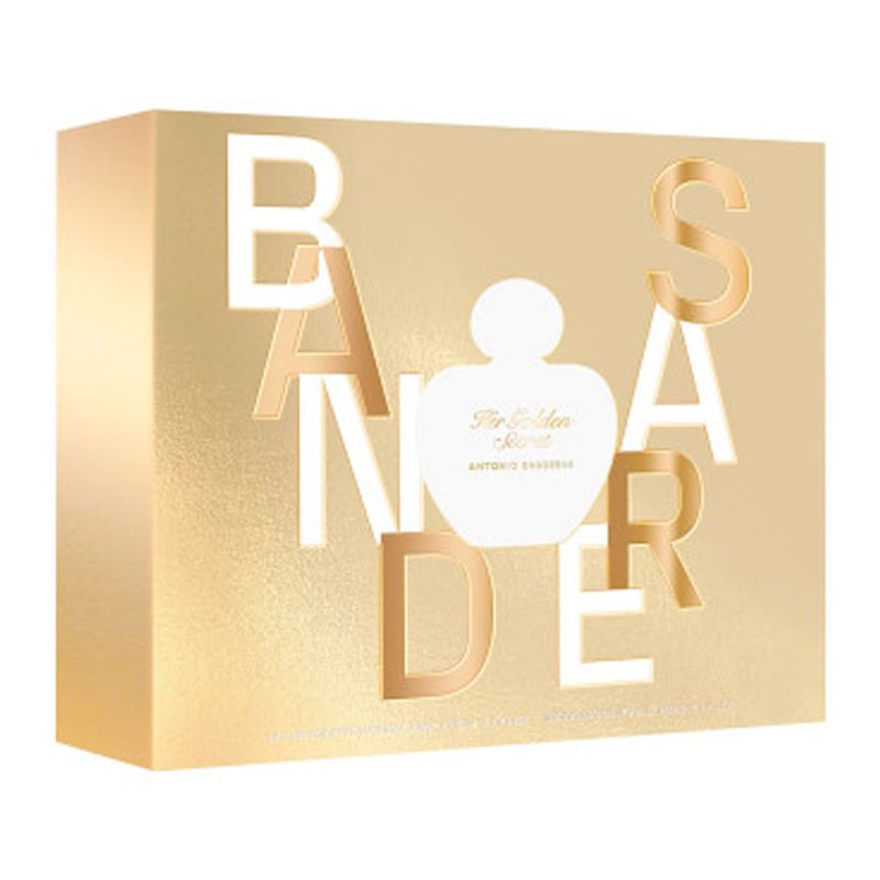 Kit Perfume Banderas - Her Golden Secret Feminino - Eau de Toilette 80ml + Desodorante 150ml