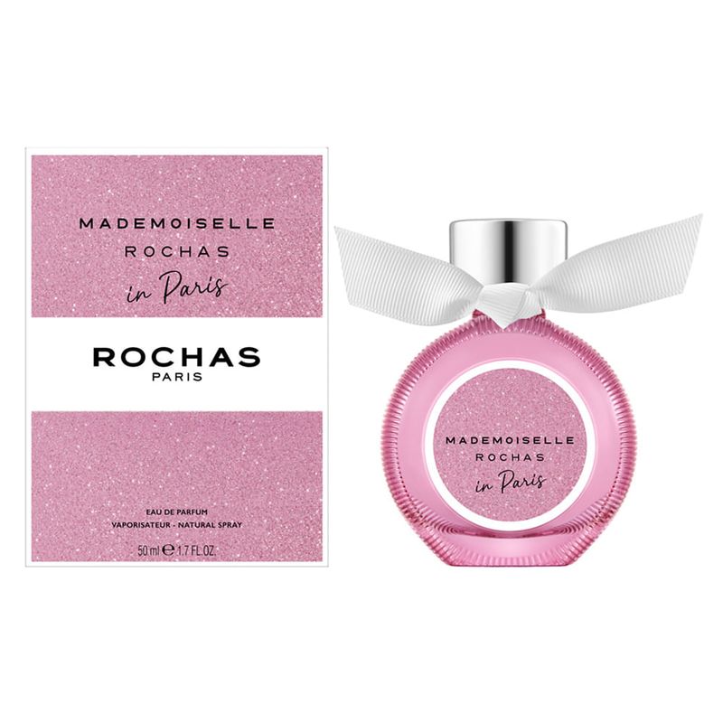 Perfume Rochas - Mademoiselle in Paris Feminino - Eau de Parfum 50ml
