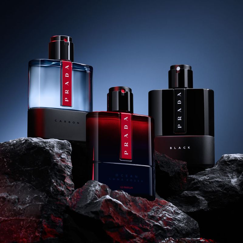 Perfume Prada Luna Rossa Carbon Masculino - Eau de Toilette - 100ml