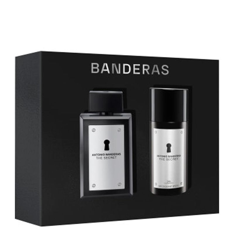 Kit Perfume Banderas The Secret Masculino - Eau de Toilette 100ml + Desodorante 150ml