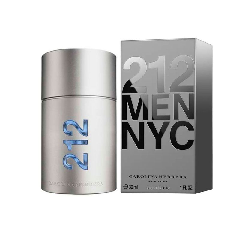 Perfume Carolina Herrera 212 NYC Masculino - Eau de Toilette - 30ml