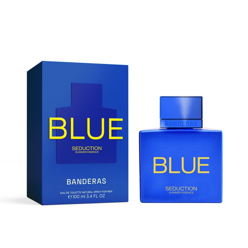 Perfume Banderas Blue Seduction Summer Essence Masculino - Eau de Toilette - 100ml