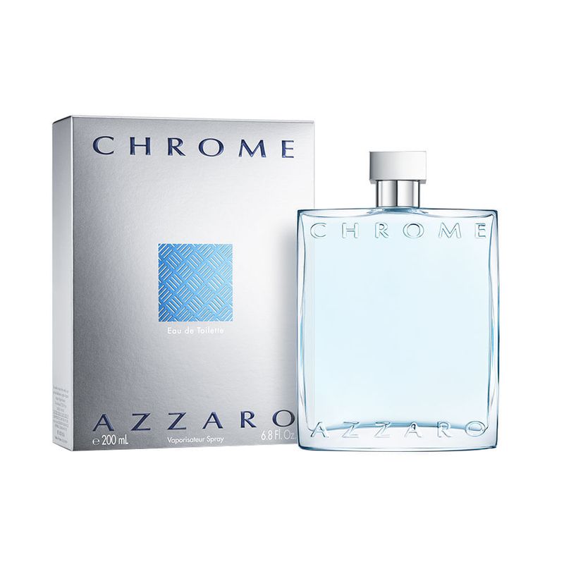 Perfume Azzaro Chrome Masculino - Eau de Toilette - 200ml