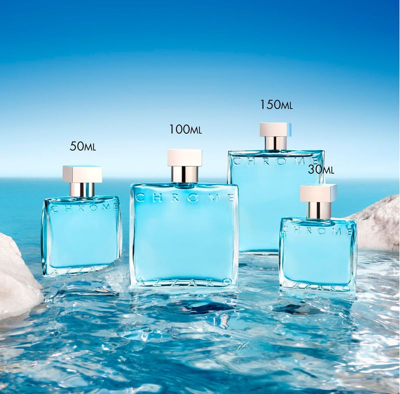 Perfume Azzaro Chrome Masculino - Eau de Toilette - 200ml