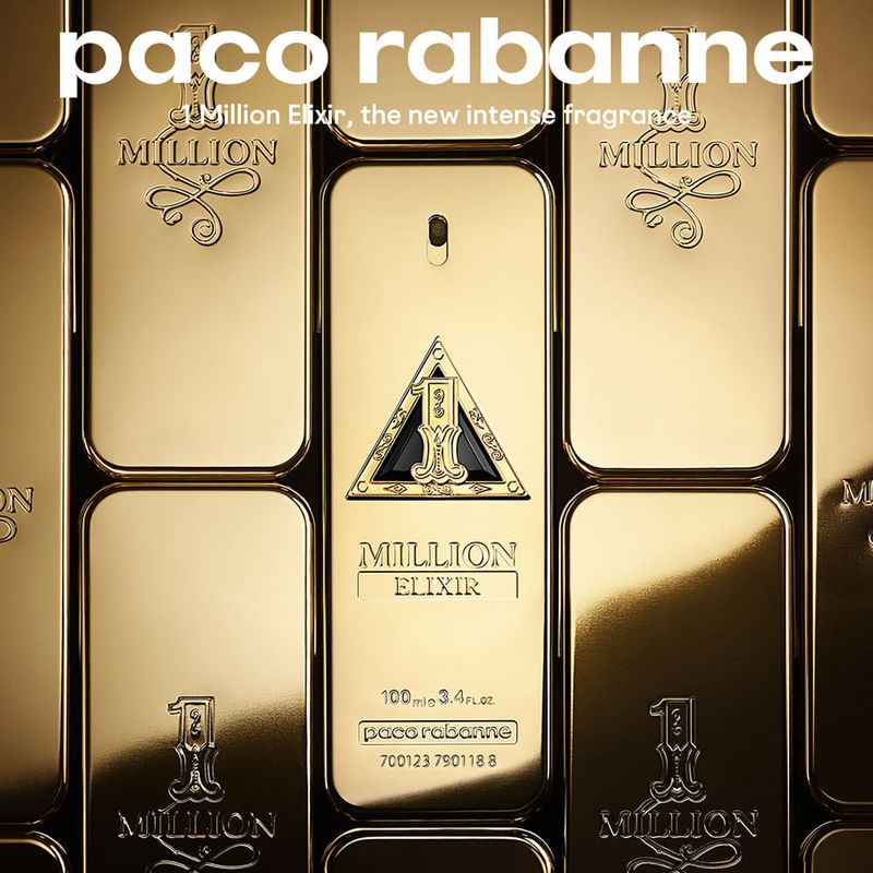 Perfume Rabanne 1 Million Elixir Masculino - Eau de Parfum - 200ml
