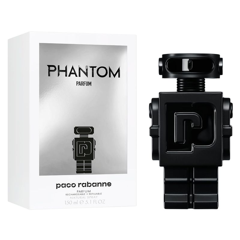 Perfume Rabanne Phantom Masculino - Parfum - 150ml - Refil