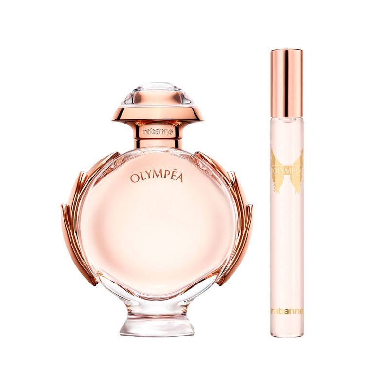 Kit Perfume Rabanne Olympéa Feminino - Eau de Parfum - 50ml + Miniatura - 10ml