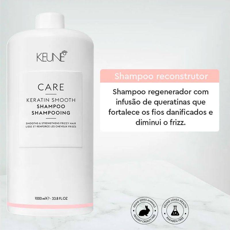 Shampoo Keune Care Keratin Smooth - 1000ml