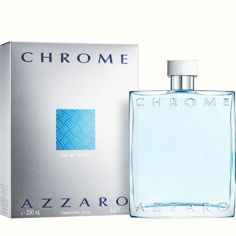 Chrome Azzaro Eau de Toilette Masculino-200 ml
