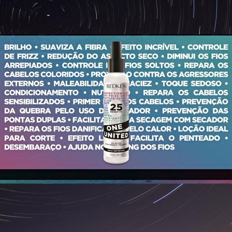 Redken Acidic Bonding Concentrate Duo Pequeno + pH Sealer 250ml + Redken One United 25 Benefits Leave-in 400ml