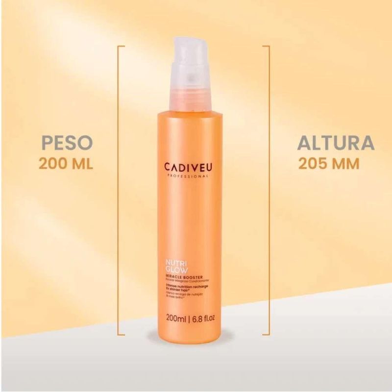 Cadiveu Nutri Glow Kit 2 Fluído de Tratamento 200ml