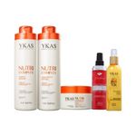 Ykas Nutri Complex Kit Trio Grande + Fabulous All In One + Botox Líquido
