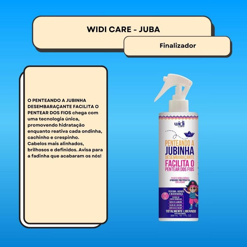 Widi Care Penteando A Jubinha Desembaraçante 300ml