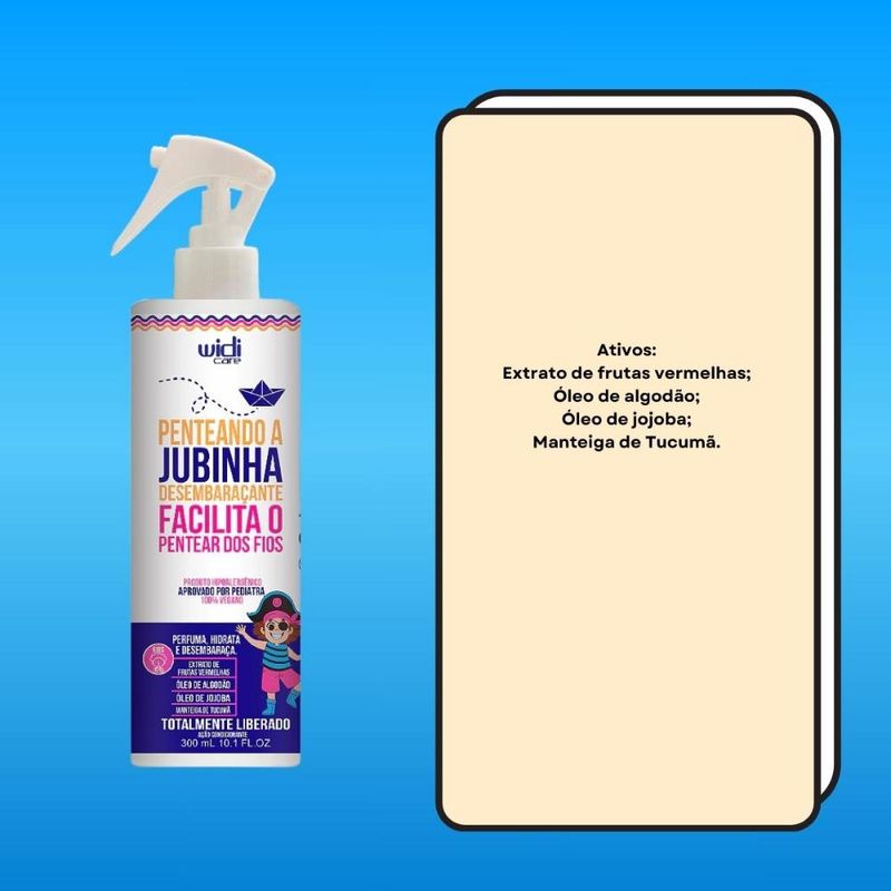 Widi Care Penteando A Jubinha Desembaraçante 300ml