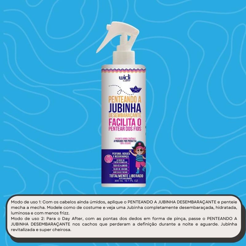 Widi Care Penteando A Jubinha Desembaraçante 300ml